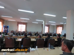 مراسم تکریم و معارفه مسئولان حراست پردیسهای استان مرکزی برگزار شد. 2