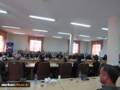 مراسم تکریم و معارفه مسئولان حراست پردیسهای استان مرکزی برگزار شد.