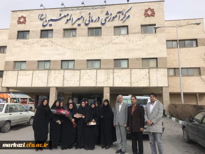 با حضور مسئولان و دانشجومعلمان پردیس زینب کبری (س) استان مرکزی انجام شد.