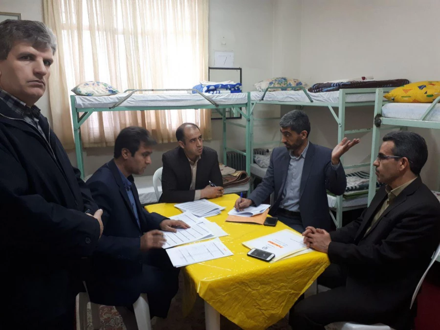 بازدید از سراهای دانشجویی وراستی آزمایی طرح رتبه بندی سراهای دانشگاه فرهنگیان  5