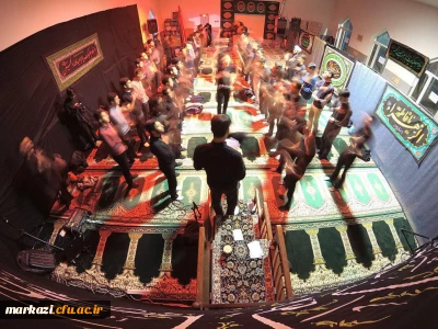 مراسم عزاداری شهادت حضرت فاطمه زهراء (س) ،در دانشگاه فرهنگیان اراک برگزار شد