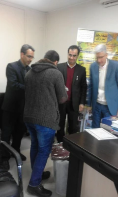 تقدیر سرپرست محترم امور پردیس های استان مرکزی از همکاران ودانشجو همیاران پردیس شهید باهنر 4
