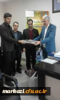 تقدیر سرپرست محترم امور پردیس های استان مرکزی از همکاران ودانشجو همیاران پردیس شهید باهنر 5