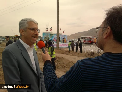 حضور دانشجومعلمان دانشگاه فرهنگیان پردیس زینب کبری (س) در همایش روز درختکاری