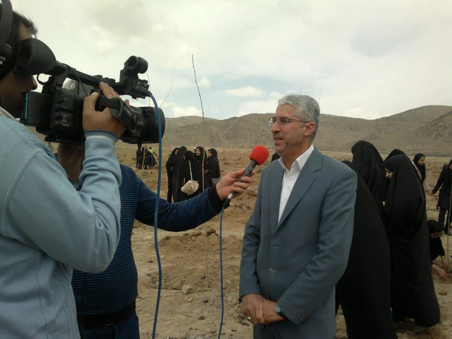 حضور دانشجومعلمان دانشگاه فرهنگیان پردیس زینب کبری (س) در همایش روز درختکاری  2