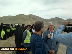 حضور دانشجومعلمان دانشگاه فرهنگیان پردیس زینب کبری (س) در همایش روز درختکاری  2