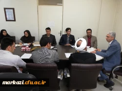 جلسه شورای پژوهشی استان در دفتر مدیریت امور پردیس های استان برگزار شد. 4