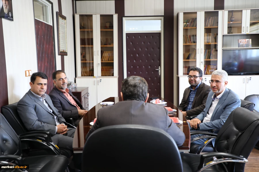 نشست مدیر دانشگاه فرهنگیان استان مرکزی با هیات رئیسه دانشگاه فرهنگیان 5