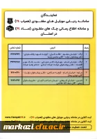 اطلاع رسانی:

سامانه ثبت چک و موبایل های سرقتی و مفقودی  2
