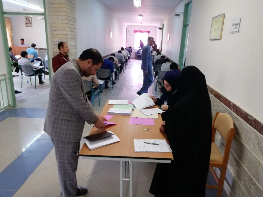 برگزاری آزمون اصلح مهارت آموزان ورودی 95 به روایت تصویر 4