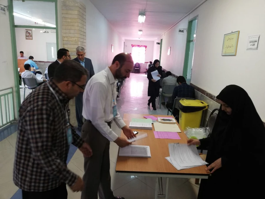 برگزاری آزمون اصلح مهارت آموزان ورودی 95 به روایت تصویر 6