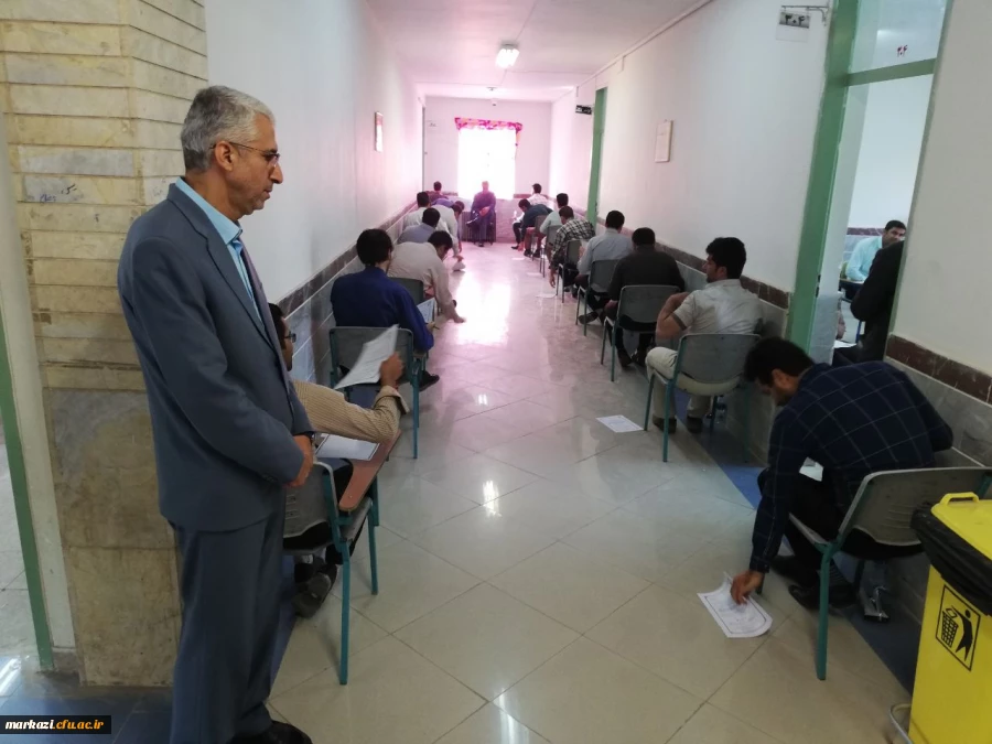 برگزاری آزمون اصلح مهارت آموزان ورودی 95 به روایت تصویر 2