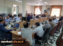 حضور جناب آقای دکتر مشهدی و جناب آقای برهانی در نشست مدرسان مرجع کارورزی 5