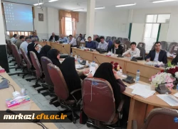 حضور جناب آقای دکتر مشهدی و جناب آقای برهانی در نشست مدرسان مرجع کارورزی 7