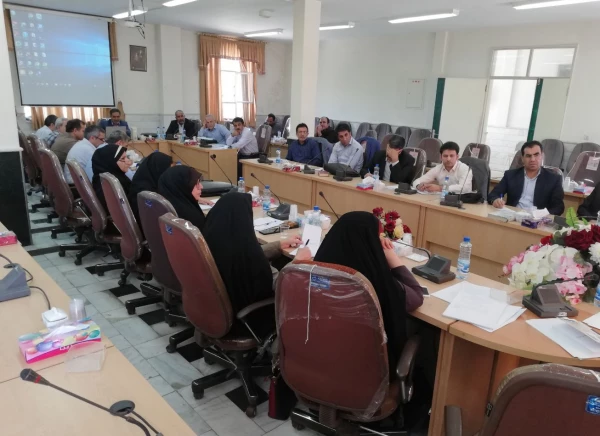 حضور جناب آقای دکتر مشهدی و جناب آقای برهانی در نشست مدرسان مرجع کارورزی 7