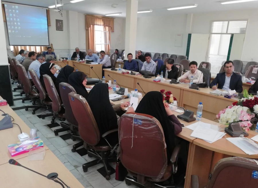 حضور جناب آقای دکتر مشهدی و جناب آقای برهانی در نشست مدرسان مرجع کارورزی 7