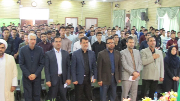 مراسم استقبال از نو دانشجو معلمان دانشگاه فرهنگیان استان مرکزی برگزار شد 2