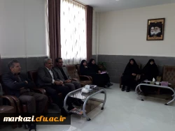 بازدید مشاور  معاونت توسعه منابع دانشگاه فرهنگیان از پردیس های استان مرکزی 5