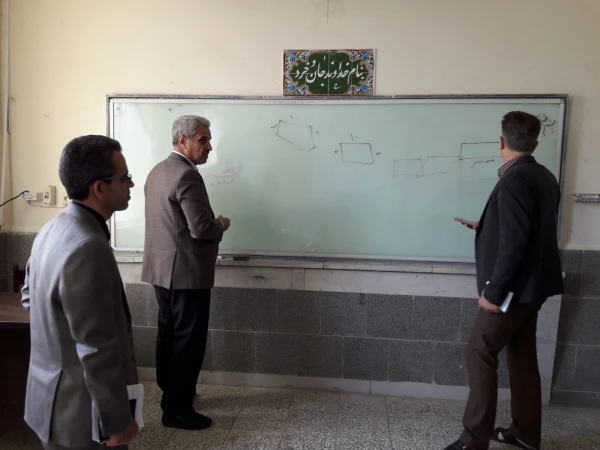 بازدید مشاور  معاونت توسعه منابع دانشگاه فرهنگیان از پردیس های استان مرکزی 6