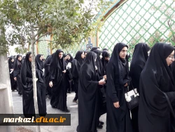 حضور باشکوه مسئولان، استادان و دانشجو معلمان دانشگاه فرهنگیان استان مرکزی در راهپیمایی ۱۳ آبان 8