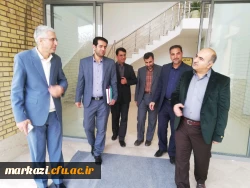 بازدید نمایندگان دانشگاه فرهنگیان کشور از ساختمان هیئت علمی استان 2
