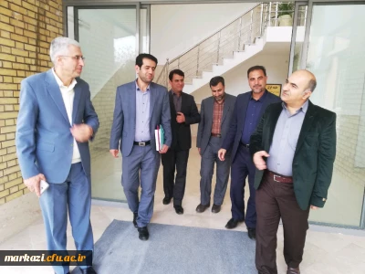 بازدید نمایندگان دانشگاه فرهنگیان کشور از ساختمان هیئت علمی استان