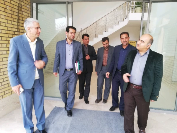 بازدید نمایندگان دانشگاه فرهنگیان کشور از ساختمان هیئت علمی استان 2