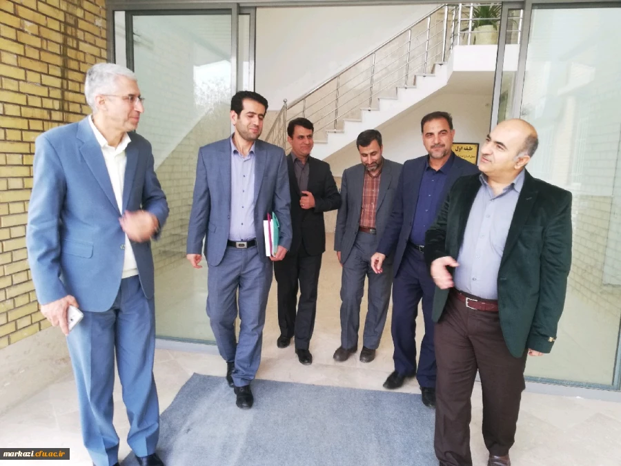 بازدید نمایندگان دانشگاه فرهنگیان کشور از ساختمان هیئت علمی استان 2