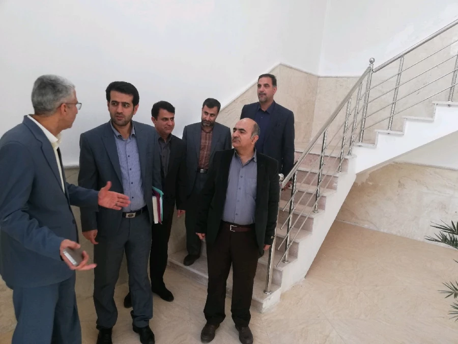 بازدید نمایندگان دانشگاه فرهنگیان کشور از ساختمان هیئت علمی استان 4