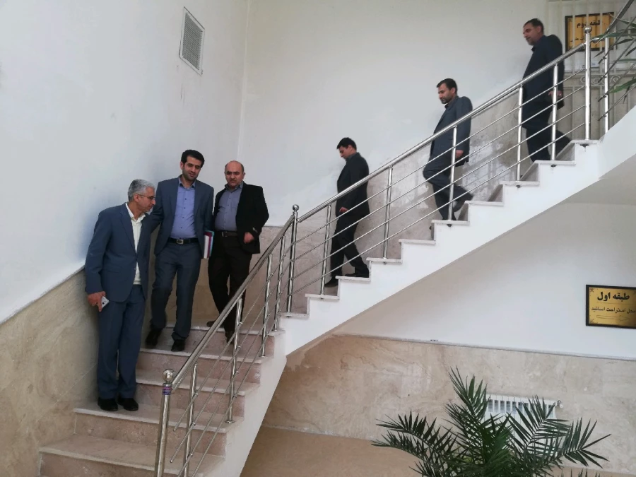 بازدید نمایندگان دانشگاه فرهنگیان کشور از ساختمان هیئت علمی استان 5