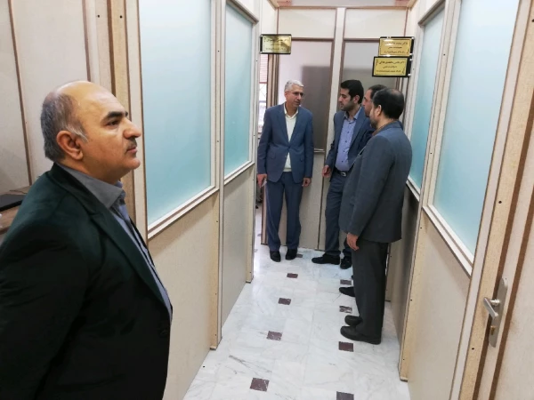 بازدید نمایندگان دانشگاه فرهنگیان کشور از ساختمان هیئت علمی استان 6