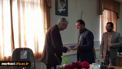 جلسه معارفه معاون هماهنگی مدیریت امور پردیس های استان مرکزی برگزار شد.