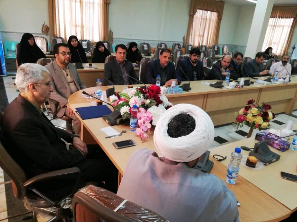 جلسه معارفه معاون هماهنگی مدیریت امور پردیس های استان مرکزی برگزار شد. 3