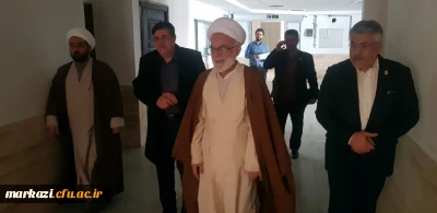 بازدید مسئولین دانشگاه فرهنگیان از حوزه علمیه خاتم الانبیاء اراک
