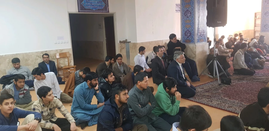 بازدید مسئولین دانشگاه فرهنگیان از حوزه علمیه خاتم الانبیاء اراک 6