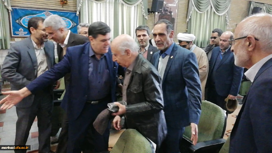 حضور دکتر خنیفردر دانشگاه فرهنگیان استان مرکزی و مراسم نکوداشت یکصدمین سال تربیت معلم 35