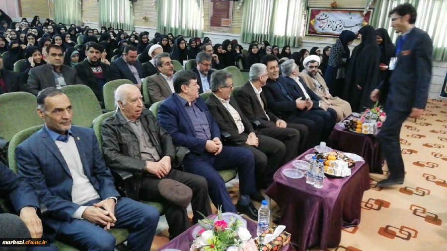 حضور دکتر خنیفردر دانشگاه فرهنگیان استان مرکزی و مراسم نکوداشت یکصدمین سال تربیت معلم 38