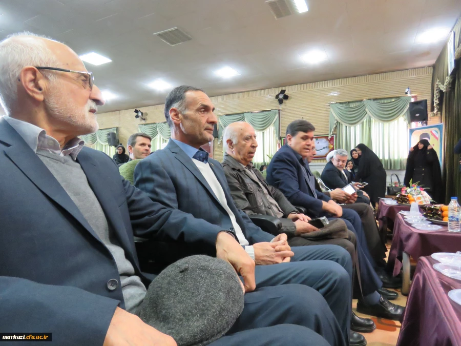 حضور دکتر خنیفردر دانشگاه فرهنگیان استان مرکزی و مراسم نکوداشت یکصدمین سال تربیت معلم 52