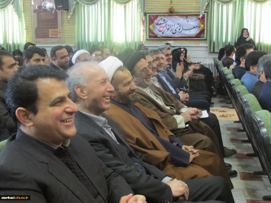 حضور دکتر خنیفردر دانشگاه فرهنگیان استان مرکزی و مراسم نکوداشت یکصدمین سال تربیت معلم 41