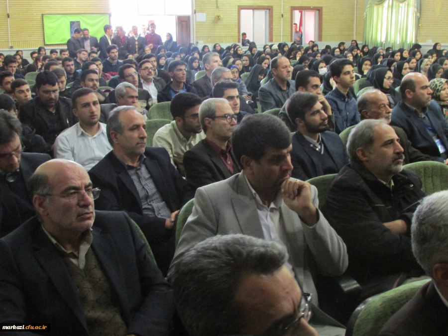 حضور دکتر خنیفردر دانشگاه فرهنگیان استان مرکزی و مراسم نکوداشت یکصدمین سال تربیت معلم 45