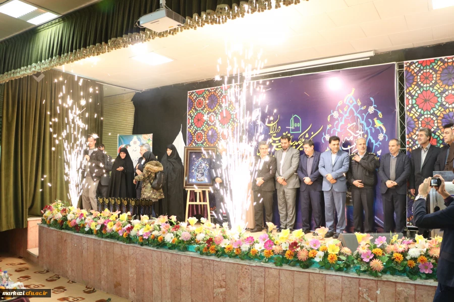 حضور دکتر خنیفردر دانشگاه فرهنگیان استان مرکزی و مراسم نکوداشت یکصدمین سال تربیت معلم 65