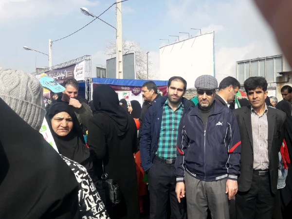حضور دانشجو معلمان در راهپیمایی عظیم 22 بهمن، در چهل سالگی انقلاب اسلامی 6