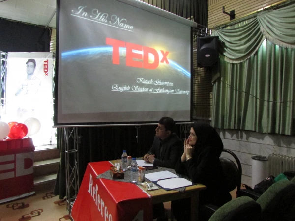 در دانشگاه فرهنگیان استان مرکزی برگزار شد
 سخنرانی TED 8