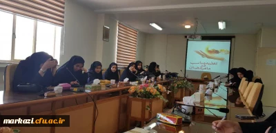 به همت حوزۀ دانشجویی پردیس زینب کبری (س) اراک برگزار شد

کارگاه تغذیه سالم با محوریت ماه مبارک رمضان