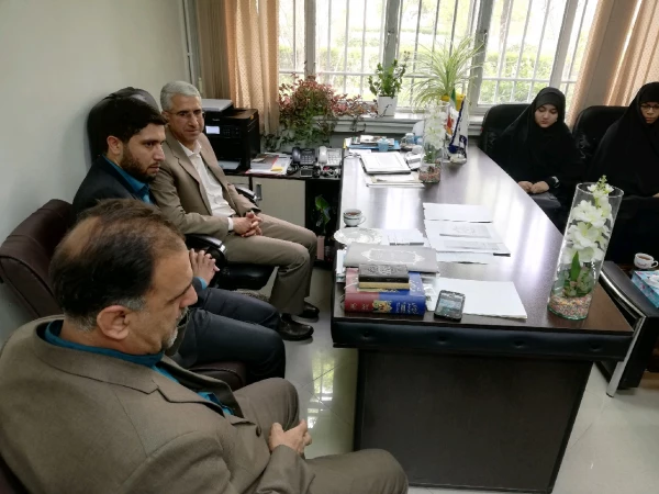 دیدار مسئولین بسیج دانشجویی و دانشجویان با مدیر پردیس های استان مرکزی 2