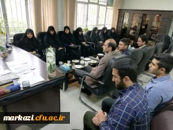 دیدار مسئولین بسیج دانشجویی و دانشجویان با مدیر پردیس های استان مرکزی 3