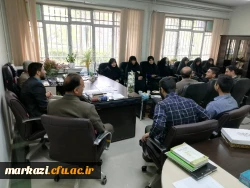 دیدار مسئولین بسیج دانشجویی و دانشجویان با مدیر پردیس های استان مرکزی 6