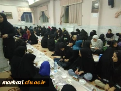 ضیافت افطاری در پردیس زینب کبری (س) استان مرکزی 2