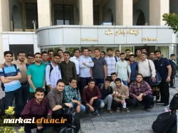 اردوی زیارتی سیاحتی مشهد مقدس ویژه دانشجویان دانشگاه فرهنگیان استان مرکزی برگزار شد .      3