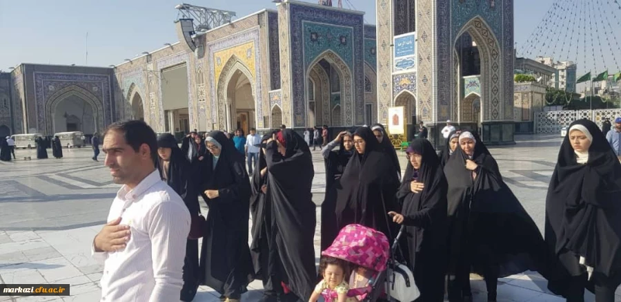 اردوی زیارتی سیاحتی مشهد مقدس ویژه دانشجویان دانشگاه فرهنگیان استان مرکزی برگزار شد .      5